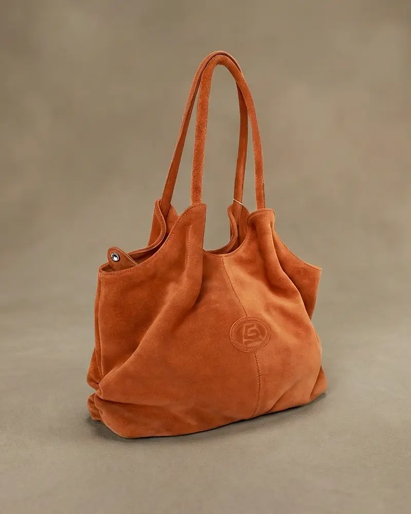 353503 Nubuk Leather Bayan Shoulder Bag - main view