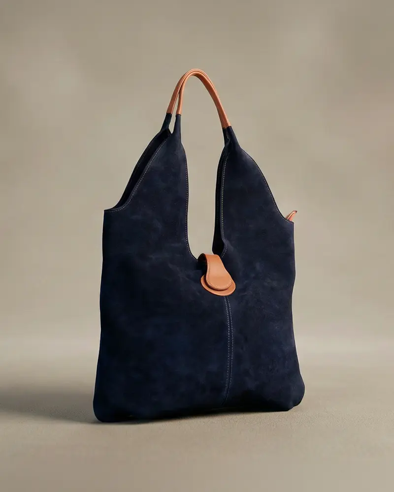 353504 Nubuk Leather Bayan Shoulder Bag - main view
